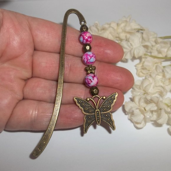 New! Bookmark Butterfly Boho Bookmarker Book Mark Marker Gift Idea Reading 8209 - Picture 6 of 8